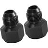 Merkloos Adattatore per auto - Connettore AN10, raccordo a cono AN8 - Design resistente - Colore nero - Ricambio - Adatto per tubi flessibili e tubi rigidi...