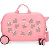 ROLL ROAD Joumma Roll Road Baby Pets - Valigia per Bambini da Cabina, Rigida in ABS, Chiusura TSA, 4 Ruote Girevoli - Bagaglio a Mano