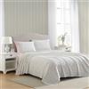 Laura Ashley - Set di lenzuola doppie, biancheria da letto in percalle di cotone traspirante con federa coordinata, 200 fili, tasca profonda, chic room Essentials (rosa Bonnie, Twin)