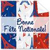 DIYthinker Celebrazione Illustrazione Torre Eiffel Francia Mark Interesse Nazionale Bandiera Architettura del Paesaggio Personalizzata del Modello Occhiali Panno Panno di Pulizia dello Schermo del Te
