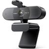 EMEET Webcam C960 AF con microfono per desktop, autofocus, angolo di visione 73°, telecamera per computer con copertura privacy, webcam HD 1080p per PC, fotocamera portatile Plug and Play per