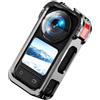 ECMQS Gabbia per fotocamera panoramica in metallo | Installare Design, Ritagli Pulsante Schermo, Lente, Outdoor Vlog Rig Viaggi