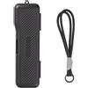 Alksubbm Custodia rigida per fotocamera Pocket 4/3 con filtro, colore nero | Copertura completa