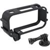 Alksubbm Gabbia per fotocamera predisposta per treppiede, cornice orizzontale COLORE | Open Access Frame Cold Shoe Adattatore per Vlog Viaggio Selfie Stick Outdoor Footage