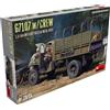 MiniArt MIN35383 1:35-G7107 w/Crew 4x4 Cargo Truck w/Metal Body, Molded Color