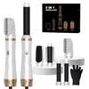 UKLISS Spazzola per capelli 5 in 1, 1000 W, multistyler | Airstyler - Spazzola rotonda per capelli con spazzola ad aria calda, 3 temperature per volume, lisciare, ricci