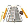 Glockenspiel a 27 Note Robusto Metallofono con Battenti Professionale per Scuola