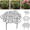 YZDYSHJ Supporto per Peonie e Piante da Giardino - Supporti in Metallo Resistente alle Intemperie, Supporto per Fiori Pesanti, Rose, Ortensie, Pomodori, Piante Perenni (Grande 45 cm)