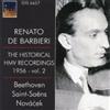 Renato de Barbie Renato De Barbieri: The Historical HMV Recordings - Volume (CD)