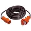 as - Schwabe 61028 Estensione CEE 25 metri H07RN-F 5G6, 400 volt, 32 ampere, 5 poli, IP44 uso esterno