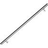 Gimisgu Corrimano in acciaio inox, ringhiera da parete, per interni ed esterni, asta con supporto e tappi terminali, Ø 42 mm, lunghezza: 140 cm