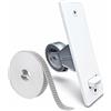 TELKES - Raccoglitore compatto in acciaio per tende avvolgibili | Anteriore o rivestimento extra sottile | Sistema universale resistente da incasso o incassato | Dimensioni: 22 x 6 x 11 cm