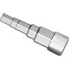 Drado Chiave universale chiave a passo con 5 gradini con attacco quadro incassato 3/8, 1/2, 3/4, 1-1/4, per sanitari e radiatori