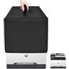 NUENSS-ROR Copertura per stampante compatibile con stampante HP Laserjet Pro MFP 3301sdw (499Q3F), impermeabile, antistatica, antipolvere, custodia protettiva antipolvere (49,3 x 18,9 x 15,4 cm) (nero