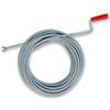 EBERTH Spirale per la pulizia dei tubi lunga 15 m e Ø 9 mm, efficace spirale di scarico per tubi a partire da Ø 40 mm, testa di perforazione a forma di artiglio con Ø 20 mm, contro le ostruzioni