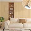 Yenhome Pannelli Murali 3D Adesivi Effetto Legno Rovere Listelli 30x300cm Pannelli Decorativi per Pareti Interne Naturale Rivestimento Parete Legni per Camera da Letto Soggiorno Ufficio Soffitto