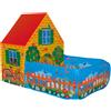 Tenda da Gioco per Bambini 150x90x110 cm con Apertura Pop-Up Garden House Multicolore