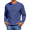COOFANDY Felpa da Uomo con Collo Rotondo Casual Pullover Crewneck Felpa Senza Cappuccio Camicia A Maniche Lunghe Felpe di Base per Gli Uomini