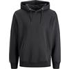JACK & JONES Uomo Hoodie Basic Soft Sweat Hood Maglione con Cappuccio