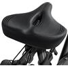 COOLWUFAN Cuscino per sella per bicicletta Peloton oversize, comodo e grande, ricambio per sella per uomo e donna, accessori per bici da strada o cyclette
