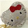 Bling Me x Sanrio Borsa a tracolla Bling Me x Sanrio Hello Kitty Swarovski a forma di cuore...