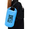 Générique Borsa Impermeabile Impermeabile Organizzatore Surf 15L Con Chiusura | Borsa nautica grande capacità per bagnatori, nuotatori, pescatori, escursionisti, navigatori, sport acquatici, viaggi