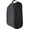Generic Borsa per scarpe da golf da uomo, impermeabile, con cerniera, unisex, Nero | Borsa da golf accessori per bowling calcio basket palestra sport viaggi all'aperto auto club oggetti di valore