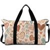 Morbuy Borsa Palestra Uomo Donna, 3D Cuore (Vintage,1 pezzo) | Borsone da Viaggio, Travel Weekender Gym Bag, per Campeggio ed Escursionismo