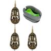 Generico Method Feeder Per Carpa Mangiatoie | Kit Attrezzatura Con Design Accattivante, Release Rapido Antiruggine Per Laghi Fiumi Stagni Acque Salate