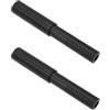 LT Easiyl 2 Pezzi di Prolunga per Mazza da Golf Asta di Prolunga per Asta in Carbonio Accessori per Asta di Prolunga Universale per Mazza da Golf Ad Alta Resistenza Neri 102x15mm