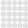 BESTYASH 25 Pezzi Pellicola Protettiva in Plastica Sottile Trasparente | Design Minimalista e Trasparente, Rimozione senza Residui, Migliora la Presa della Racchetta, per Giocatori di Club