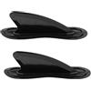 Lcarege Kayak Skeg Tracking Fin barca gonfiabile Shark Fin Watershed Board montaggio accessori di ricambio per tavola da surf/paddleboard, 2 pezzi
