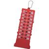 Sunicon Contapunti da Golf a 18 buche con Portachiavi | Accessorio per bancone, allenamento, pratica e competizione