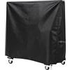 Vehiwell Telo di Copertura Universale per Tavolo da Ping-Pong, 165 * 70 * 185 cm | in Tessuto Oxford 420D PU Impermeabile, Resistente Alle Intemperie e ai Raggi UV, Interno/Esterno, Colore Nero