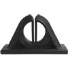 Generic Supporto da parete per canna da pesca, display in silicone, per | Supporto verticale per canna da pesca per garage, balcone, soggiorno, appartamento, padre, marito