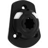 ULTECHNOVO Supporto Fotocamera per Kayak con Base a Tre Fori in ABS Nero | Fissaggio Stabile su Canoa e Bordo, Uso Nautico per Riprese a Mani Libere, Resistente