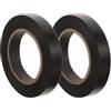 Housoutil 2 Pezzi Nastro Adesivo per Piume Frecce PVC Fletching Tape Nero | Banchi di Lavoro Arcieria, Compatibile con Astine Composite, Uso Rapido e Durata Esterna