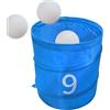 Generic Backyard Golfs Game | Bucket Ball Sport Training Equipment Organizer | Secchio pieghevole per giochi da golf, per parco, spiaggia, prato, cortile, verde, bambini, adulti, donne, principianti
