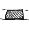 SHINEOFI Borsa Portaoggetti per Tavola da Surf, Rete Elastica in Nylon | 4 Fibbie Angolari, Asciugatura Rapida, per Kayak e Accessori da Tavola, Nero