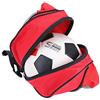 Sxhlseller Borsa per Palloni per Basket, Pallavolo e Calcio | Porta attrezzatura sportiva, sacca per attrezzatura portatile, tasca laterale in rete, tracolla regolabile