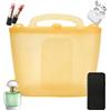 Generic Borsa da spiaggia riutilizzabile in silicone di grande capacità | Bagnato Costume da Bagno Borsa per Piscina Viaggio Palestra Campeggio Doccia Daycare Asciugamano Crema