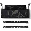 LXGXFNB Tasca Sospesa Tattica MOLLE Borsa Utility Arrotolabile | Spazio Espandibile Corda Elastica Compressione Pannello A Strappo for Corda Attrezzi Bandiera Uso Campo Outdoor