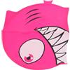 TOYANDONA Cuffia da Nuoto Silicone a Forma di Squalo Bordi Rinforzati Rosa | Design Cartone Animato Divertente, Copertura Orecchie Ergonomica, Tessuto Interno Traspirante, per Piscina e Principianti
