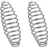 minkissy 2 Pezzi Alimentatore Spirale in Metallo Argento Riutilizzabile | Porta Esche a Molla per Pesca al Colpo, per Carpe, Utilizzo in Laghi e Sponde