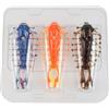 PENCHEAK 3Pcs 82mm 7g Soft Fishing Sea Cetriolo Lure Facile da Usare | Esche vuote in plastica morbida galleggiante Swimbait per acque dolci in acqua salata pesca all'aperto facile da usare