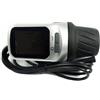 Wodsty Display LCD a colori XH-18, compatibile con motori centrali TSDZ2, per sistemi da 36 V-48 V, display per e-bike con spina a 6 pin, cavo da 140 cm, nero