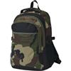 ZXQVLMRS Zaino Scuola 40L Camouflage & Nero Resistente | poliestere 600D impermeabile, spallacci imbottiti