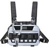 Générique Borsa Petto Borsa Jogging Leggera Borsa Stoccaggio, grigio, Fare | Borsa Seno Sport Pack Gilet Leggero Sacchetto Jogging Portatore Per Uomini Donne Outdoor Campeggio Caccia Escursioni Ciclismo
