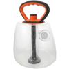 Kisangel Kettlebell Regolabile Attrezzatura Fitness Compatta Riempibile D'acqua, per Allenamento Gambe e Glutei in PVC Presa Antiscivolo per Casa e Palestra