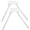 Luxshiny 2 Pezzi Cinturino per Maschera da Sub in Silicone, Regolabile | Ricambio per Maschere Subacquee e Occhialini, Fissaggio Sicuro, per Snorkeling e Nuoto in Corsia